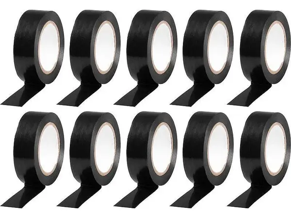 Páska izolační PVC 19mm/10m černá STREND PRO 2173073 10ks
