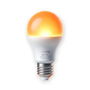 Lunesto LED oranžová žárovka E27 1 ks