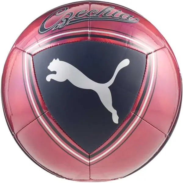 Puma FACR CULTURE BALL Futbalová lopta, červená, veľkosť