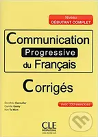 Communication progressive du francais: Débutant Complet Corrigés - kniha z kategorie Jazykové učebnice a slovníky