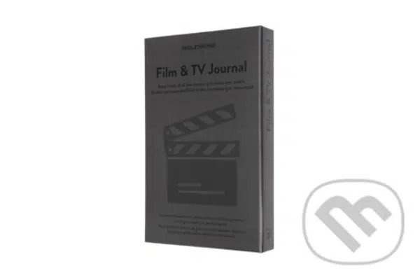 Moleskine - zápisník Passion Film & TV journal (stredný, šedý)