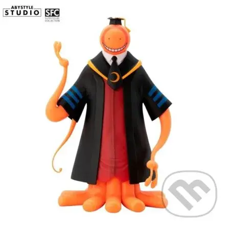 Assassination Classroom figúrka - Koro Sensei 20 cm oranžová