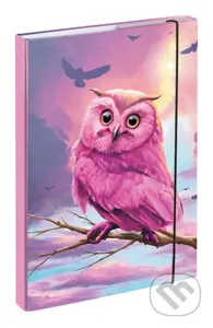 Desky na školní sešity Baagl Sova (A4)