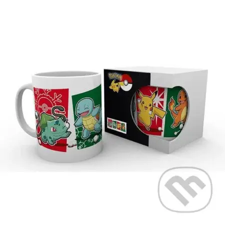 Pokémon: keramický hrnček 320 ml - Vianoce