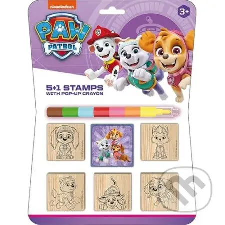 Razítka 5+1 s voskovkou: Tlapková patrola