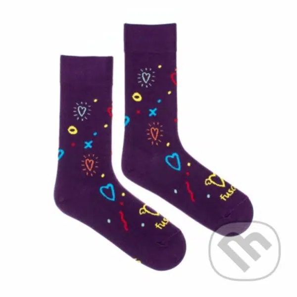 Ponožky Osemdesiatky S (Unisex veľkosť S (veľkosť 35-38))