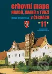 Erbovní mapa hradů, zámků a tvrzí v Čechách 11 - Milan Mysliveček - kniha z kategorie Historie