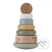 Nasadzovacie krúžky drevené Farma - hra z kategorie Stavebnice