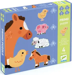 Puzzle Primo Na farmě