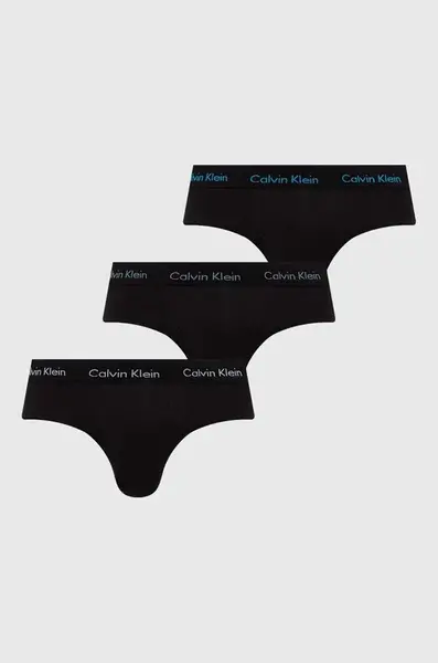 Calvin Klein Underwear slipy pánské bavlněné s elastanem 3-pack