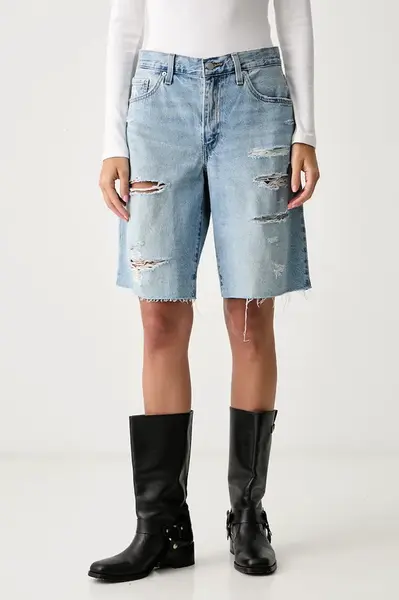 Levi's  šortky dámské džínové BAGGY DAD