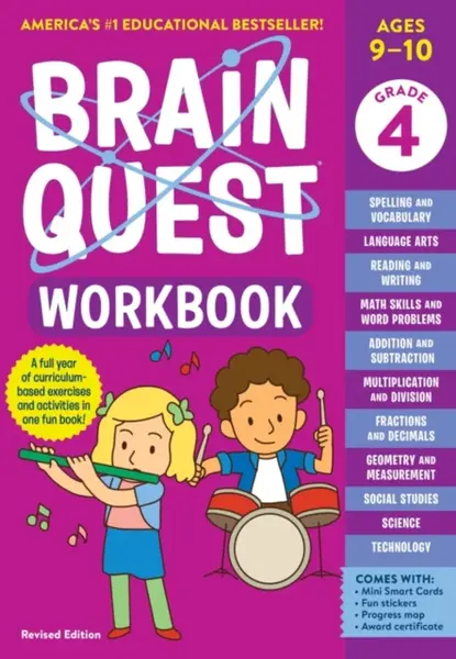Brain Quest Workbook: 4th Grade (Revised Edition) - Workman Publishing, Barbara Gregorich