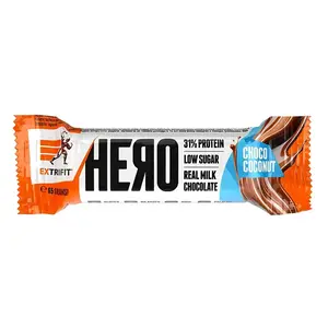 EXTRIFIT Hero tyčinka čokoláda a kokos 65 g