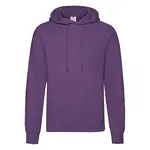 Fioletowa bluza męska Hooded Sweat Fruit of the Loom