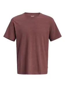 JACK & JONES Tričko  hrdzavohnedá