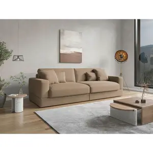 Sit & More POHOVKA BIG SOFA, textil, hnědá