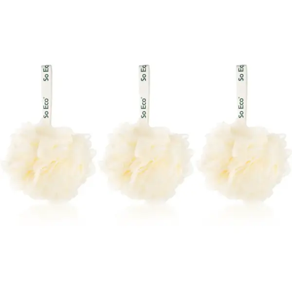 So Eco Bath & Shower Pouf mycí houba 3 ks