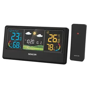 SENCOR Meteostanice SWS 4100 B černá