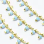 3.28 Feet Handmade Glass Beaded Chains