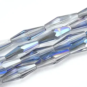 Electroplated Glass Beads Strands