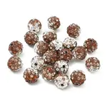 Handmade Polymer Clay Rhinestone Beads