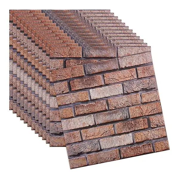 3D Brick Pattern PVC Self Adhesive Wall Stickers