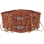 Pu Polyester and Alloy Buckle Loosens Chain Belts