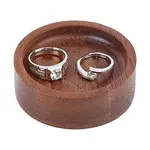 Wood Finger Ring Display Plate