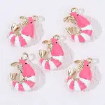 Alloy Enamel Pendants