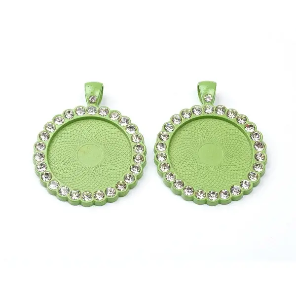 Alloy Pendant Cabochon Settings