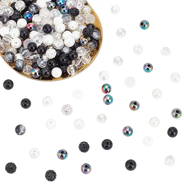 DIY Round Beads Jewelry Making Finding Kit