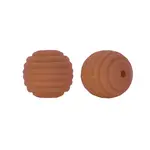 Thread Honeycomb Silicone Beads