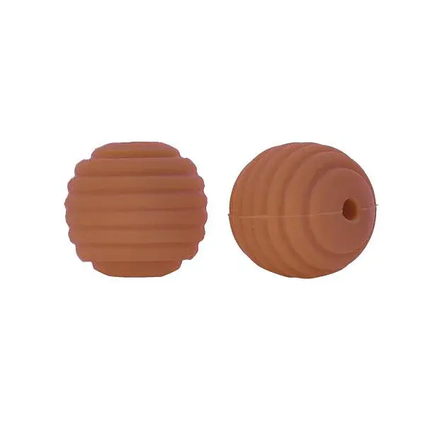 Thread Honeycomb Silicone Beads