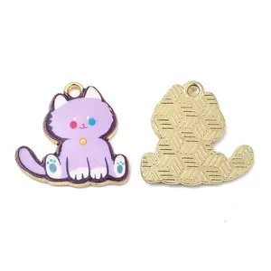 Alloy Enamel Pendants