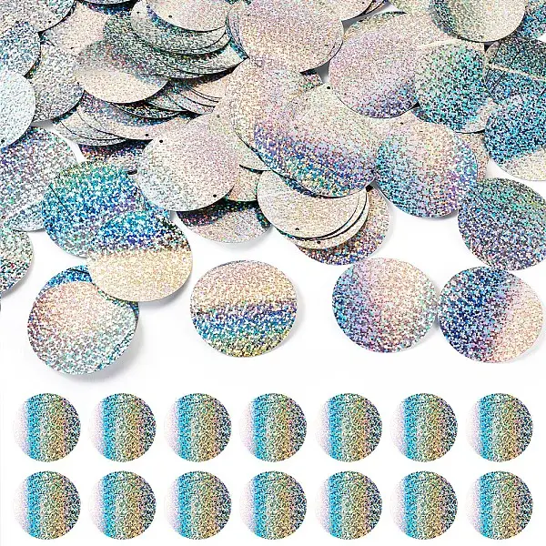 150Pcs PVC Paillette/Sequin Links