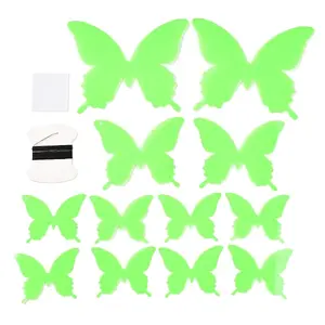 3D Plastic Luminous Wall Stickers