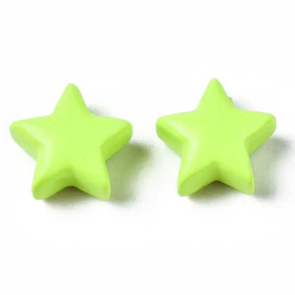 Spray Painted Brass Charms