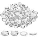 100Pcs Acrylic Rhinestone Cabochons