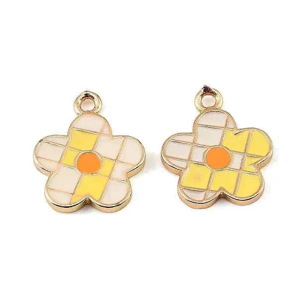 Brass Enamel Pendants