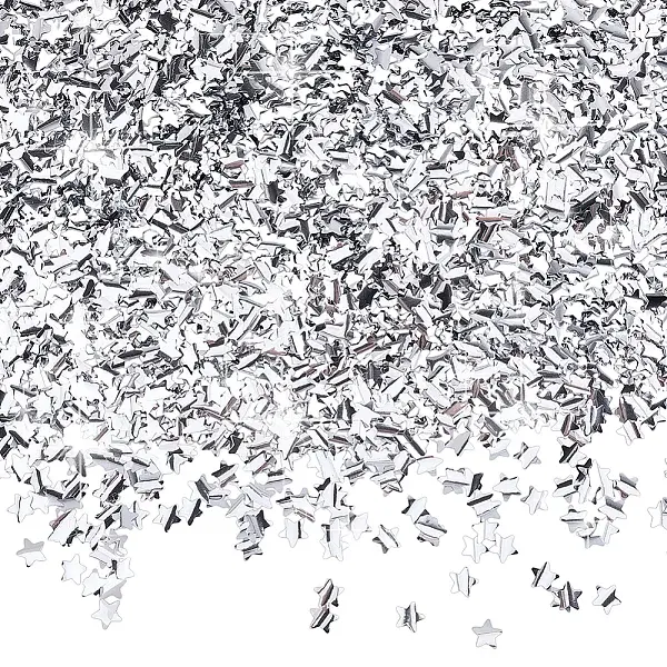150g PET Plastic Star Confetti