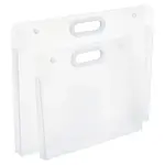 2Pcs 2 Styles PP Plastic Documents Pockets