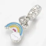 Alloy Enamel European Dangle Charms