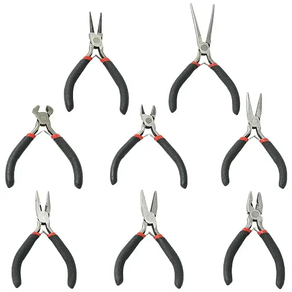 8Pcs 8 Styles Carbon Steel Wire Cutters