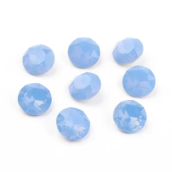 Pointed Back & Back Plated K9 Glass Rhinestone Cabochons