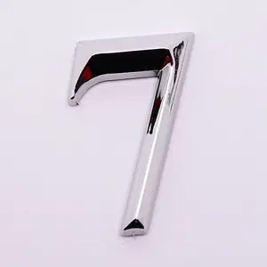 Plastic & PVC Number Sign Labels