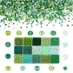 4500Pcs 15 Colors Glass Seed Beads