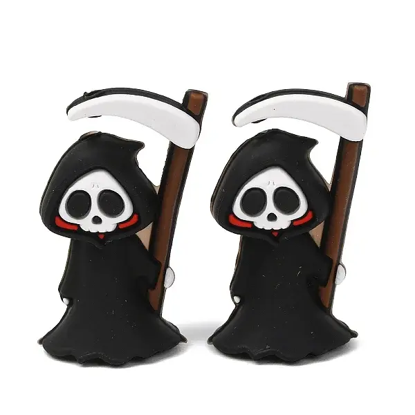 Halloween Silicone Focal Beads