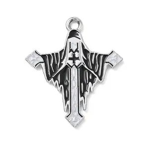 Halloween Alloy Enamel Pendants