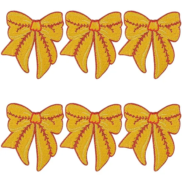 Polyester Embroider Thread Iron on/Sew On Patches