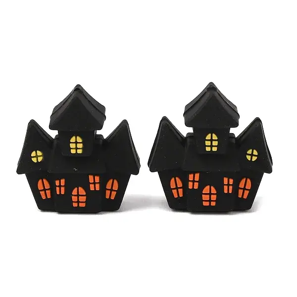 Halloween Silicone Focal Beads